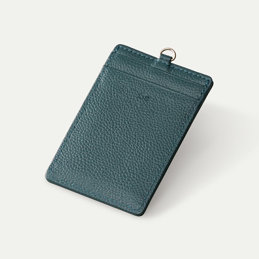 スリムパスケース本体_ティールブルー