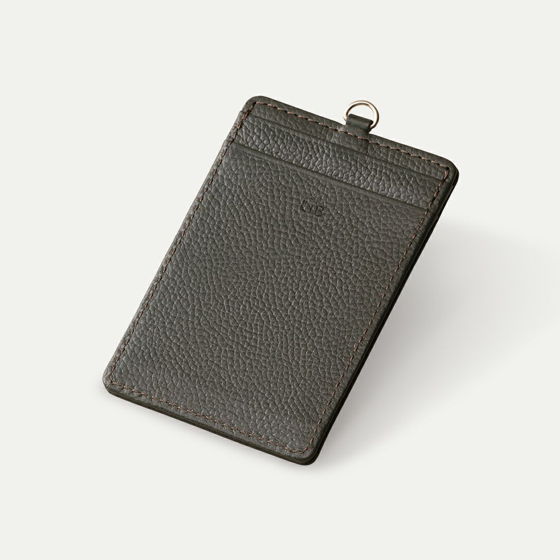 スリムパスケース本体_ブラックオリーブ