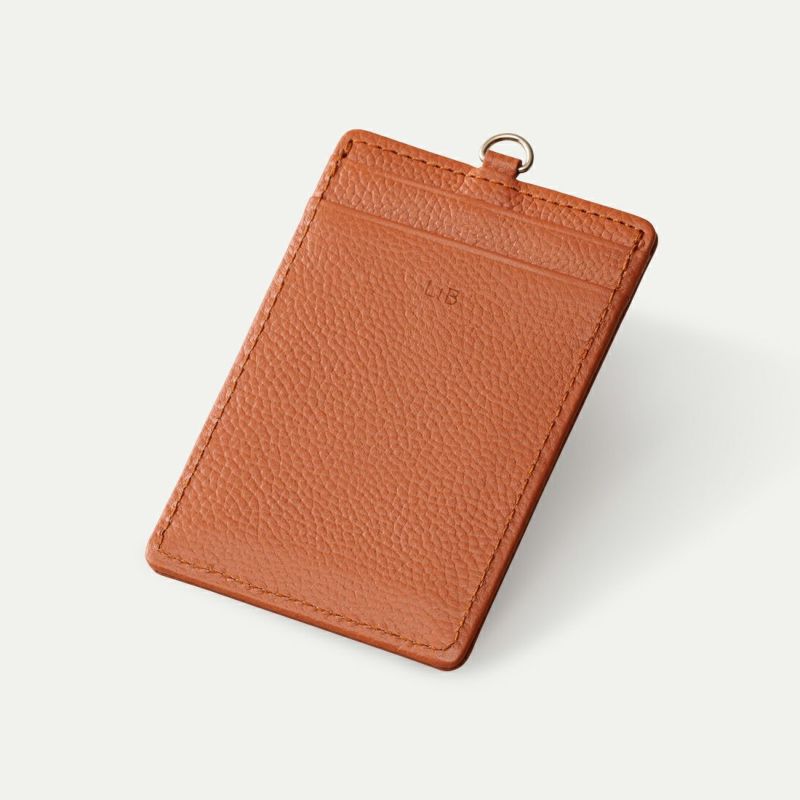 スリムパスケース本体_シエナキャメル