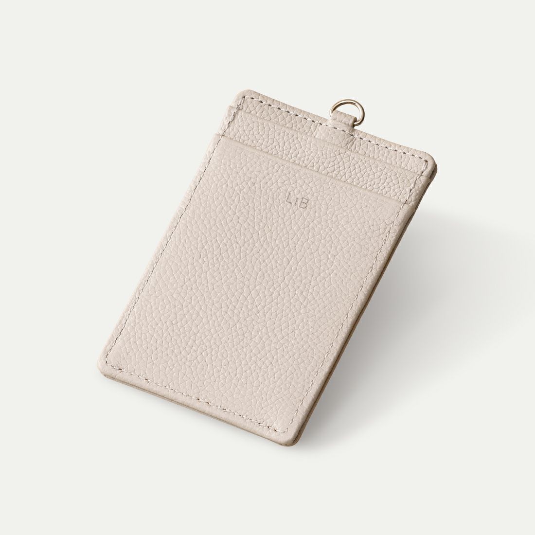スリムパスケース本体_カララホワイト