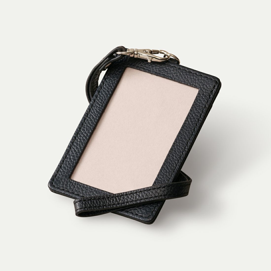 スリムパスケース（セット）_ホールブラック