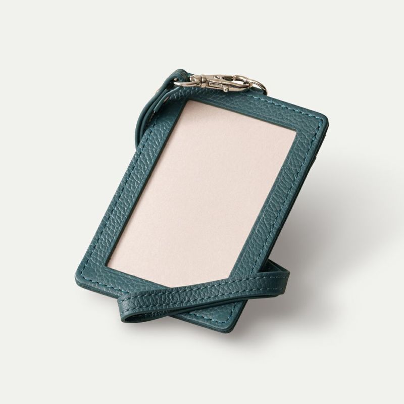 スリムパスケース（セット）_ティールブルー