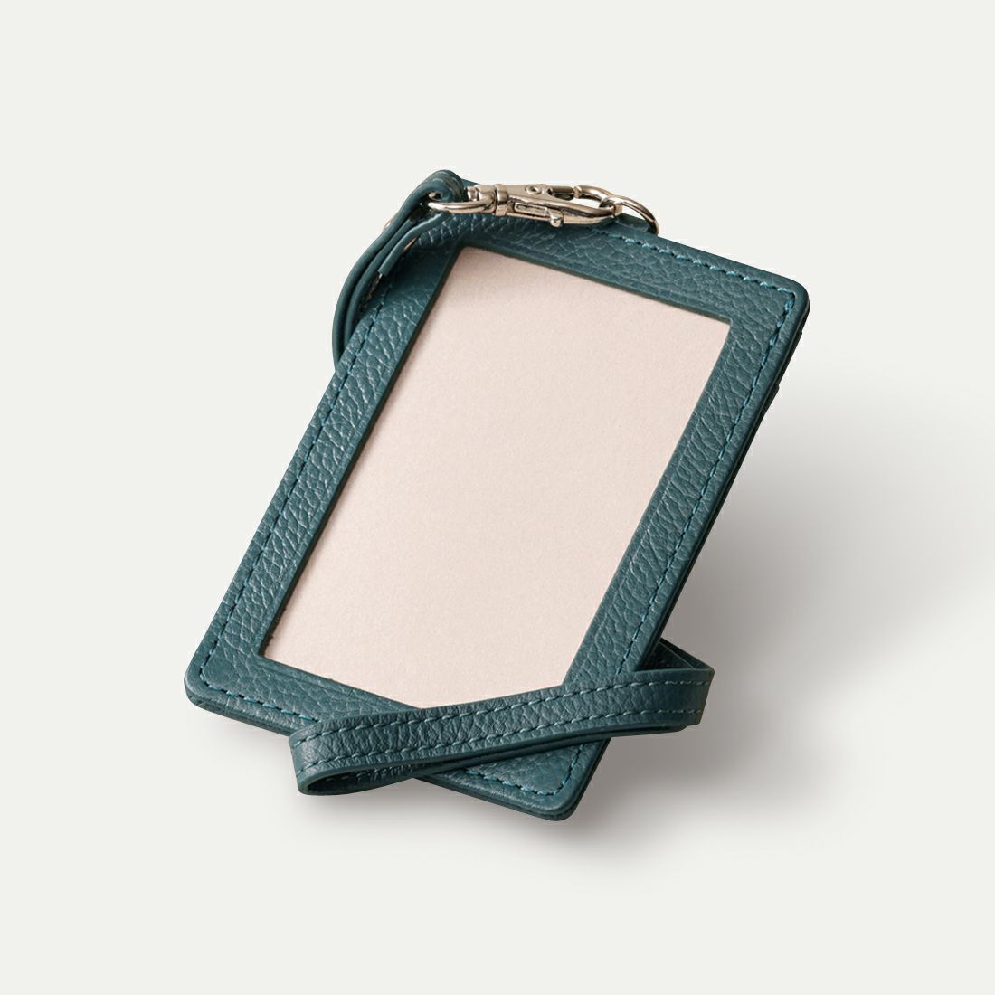 スリムパスケース（セット）_ティールブルー