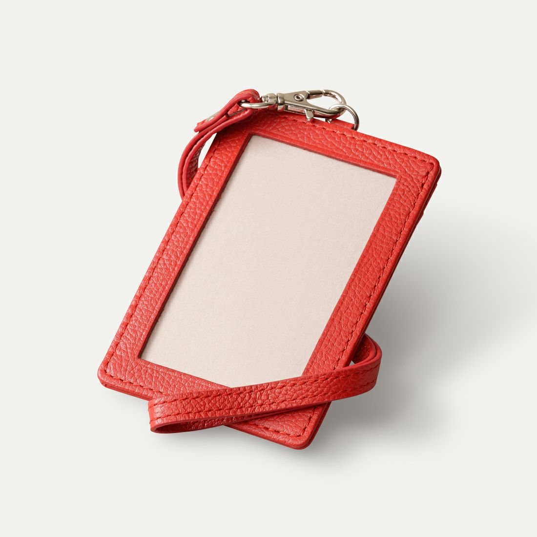 スリムパスケース（セット）_アンバーレッド