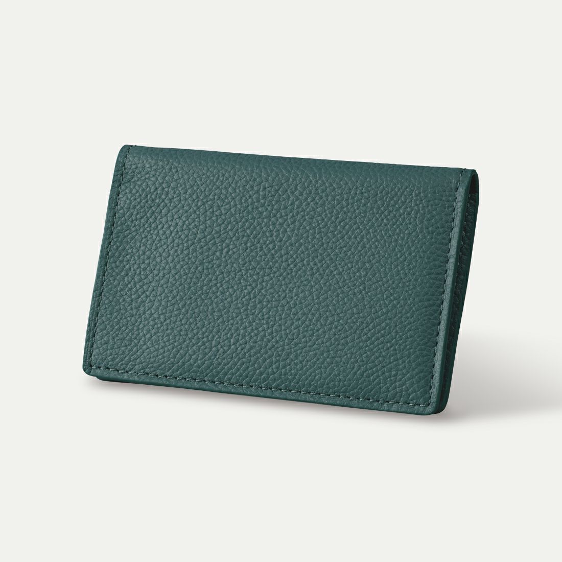 コンパクト名刺入れ_ティールブルー