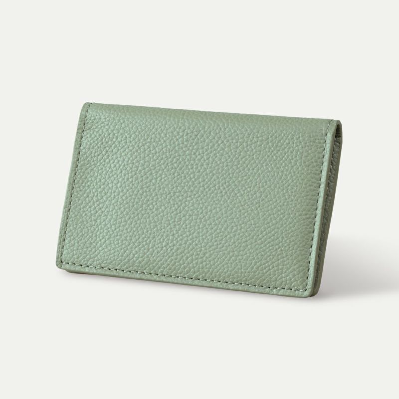 コンパクト名刺入れ_ミントグレー