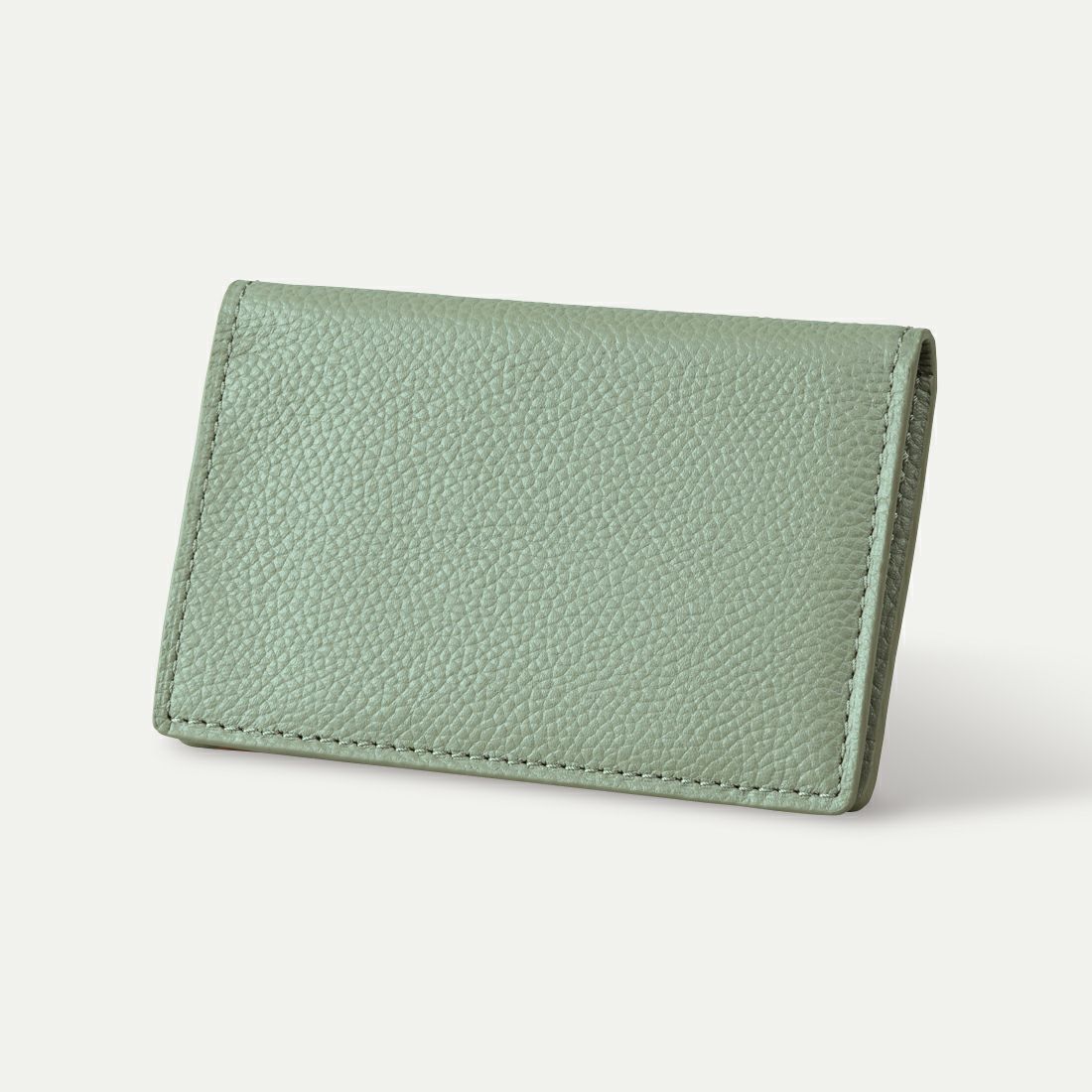 コンパクト名刺入れ_ミントグレー