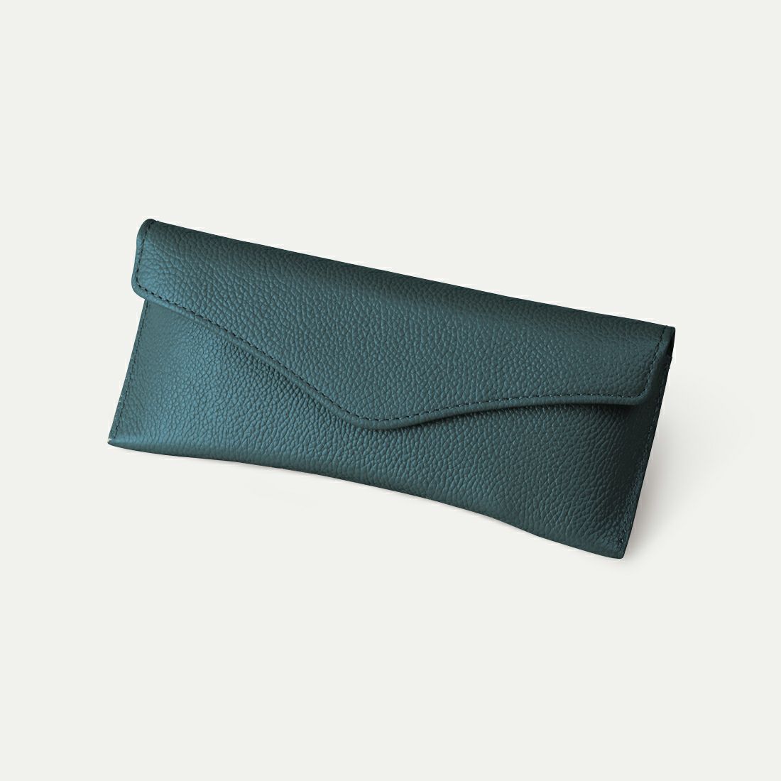 メガネケース(フラップ)_ティールブルー