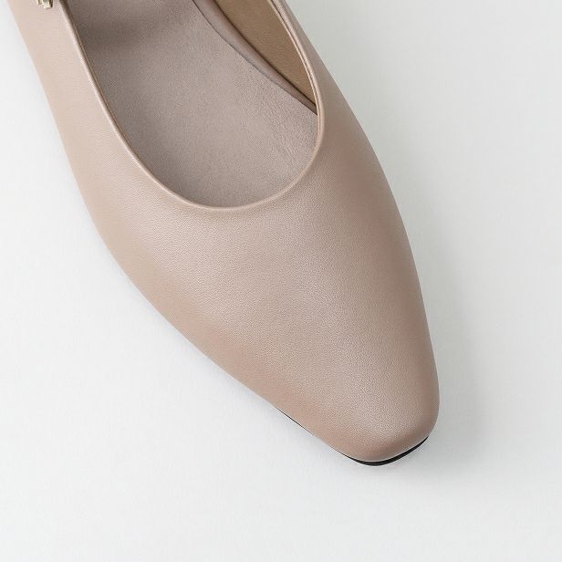 ワンストラップ フラット (ポインテッドトゥ)