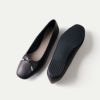 バレエシューズ フラット (スクエアトゥ)