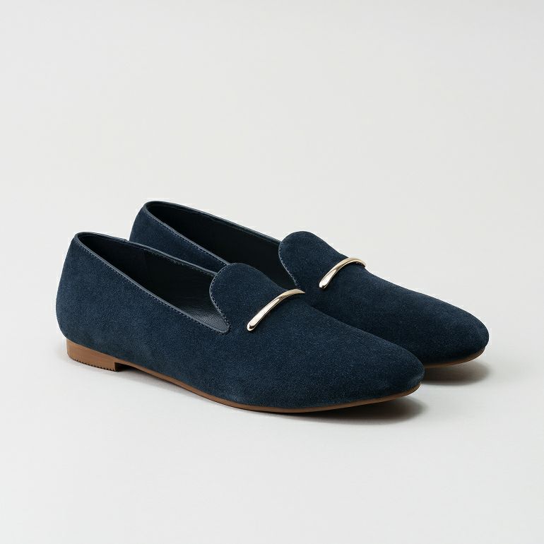 モチーフ オペラシューズ (ラウンドトゥ)