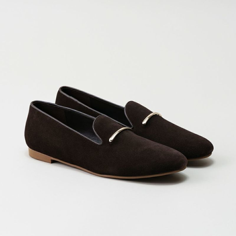 モチーフ オペラシューズ (ラウンドトゥ)