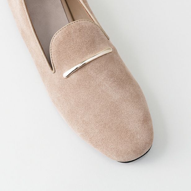 モチーフ オペラシューズ (ラウンドトゥ)