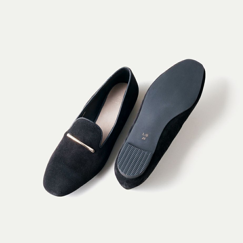 モチーフ オペラシューズ (ラウンドトゥ)