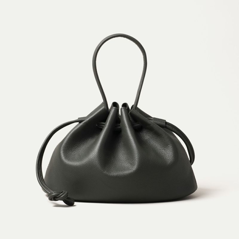 巾着バッグ M (プレーンハンドル付)