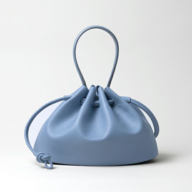 巾着バッグ M (プレーンハンドル付)