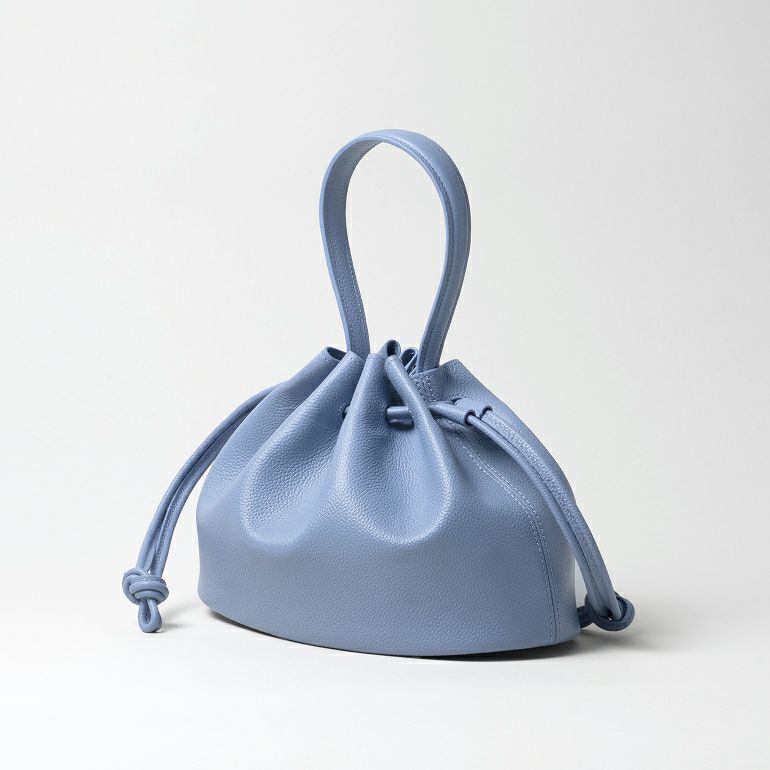 巾着バッグ M (プレーンハンドル付)