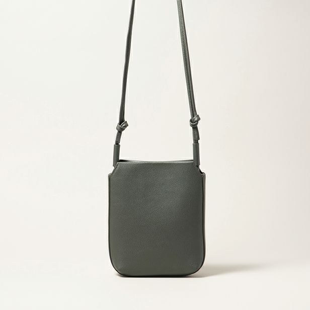 縦型ショルダーバッグ (コンパクト) (ショルダーベルトストリング付)