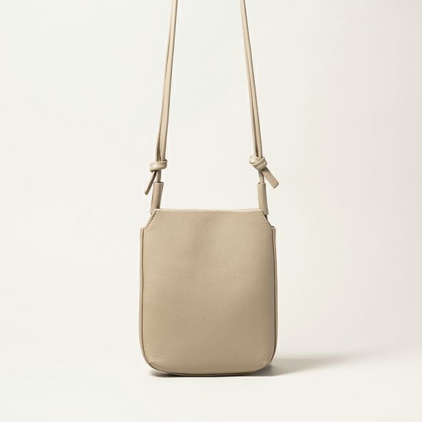 縦型ショルダーバッグ (コンパクト) (ショルダーベルトストリング付)