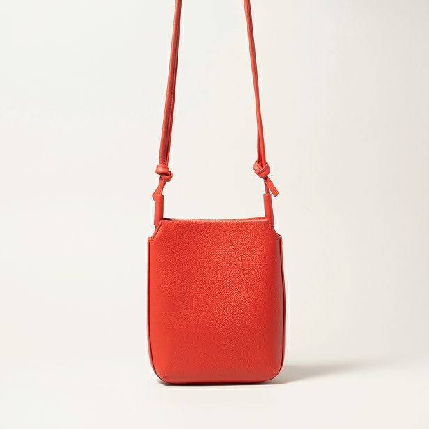 縦型ショルダーバッグ (コンパクト) (ショルダーベルトストリング付)